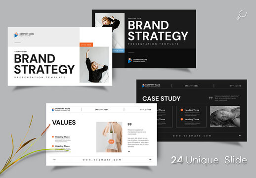 Brand Strategy Presentation Layout
