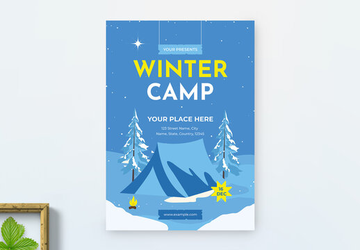 Winter Camp Flyer Layout