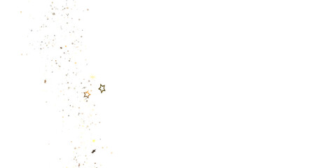 Golden Dust Particles