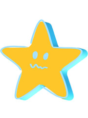 Illustration, vector, star