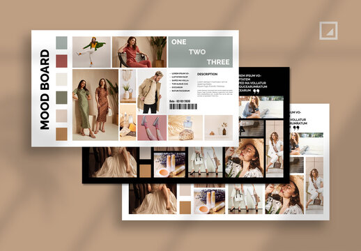 Fashion Moodboard Layout