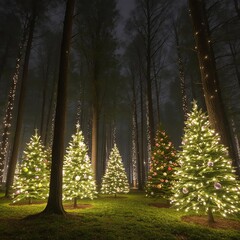 morning in the forest