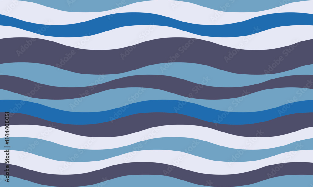 Poster abstract background with wavy stripes in vibrant colors, creating a rippled, liquid effect. smooth c