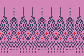 seamless knitted pattern