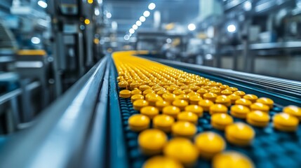 Pharmaceutical Tablet Production Line in Factory