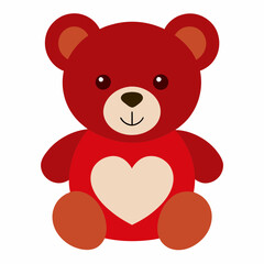 teddy bear with heart