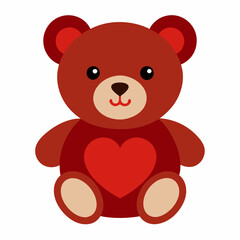 teddy bear with heart