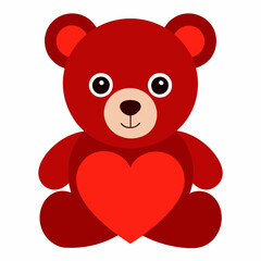 teddy bear with heart