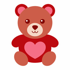 teddy bear with heart