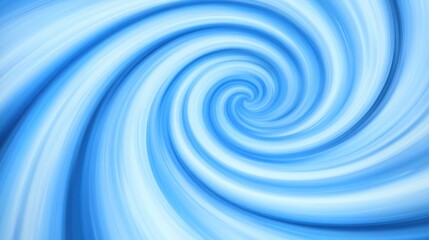 Blue Abstract Swirl Pattern with Soft Flowing Lines and Gradient Effect