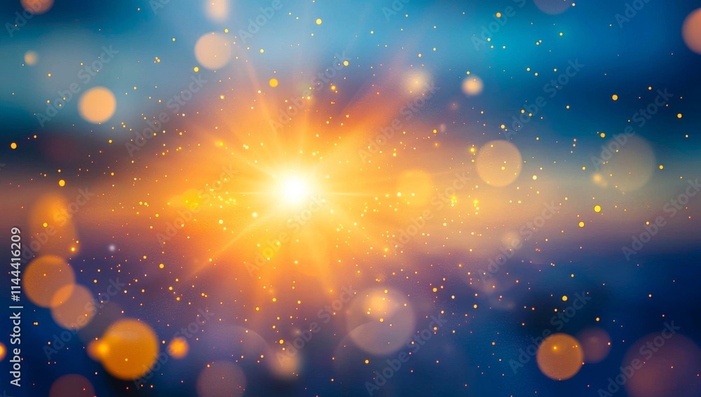 Poster hazy glow layer. lens flare filter. bokeh sun glare leak. nostalgic illumination effect. blurred ora