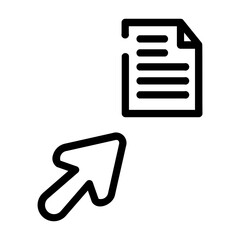 document Line Icon