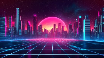 Urban Skyline Silhouette