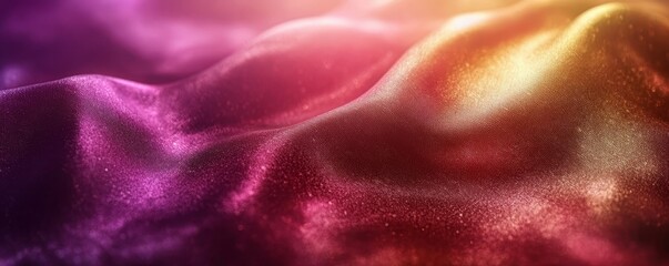 Dark gold crimson gradient background, soft blurs texture, web page header, vibrant tones, Generative AI