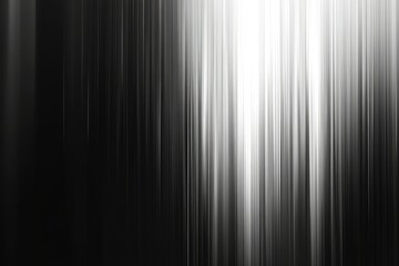Fototapeta premium Soft black white gradient background, shimmering patterns texture, presentation slide, seamless transitions, Generative AI