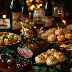 traditional english christmas foods