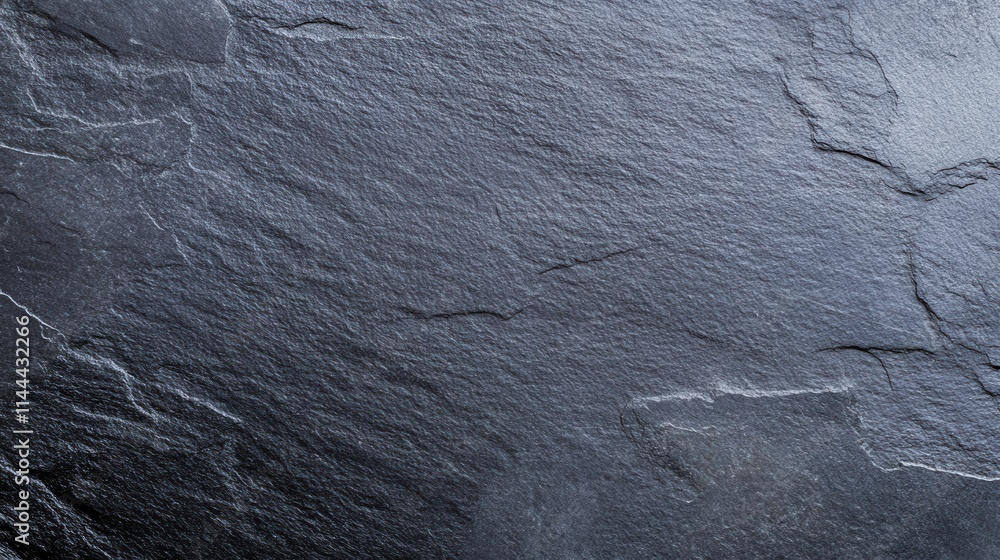 Poster dark grey slate background with textured surface and natural patterns