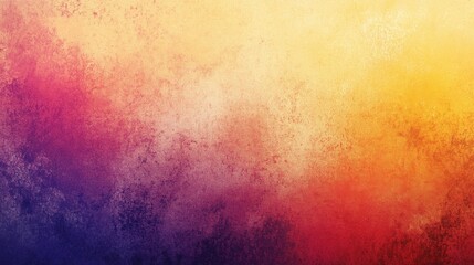 Vibrant Abstract Background with Deep Purple, Warm Orange, and Yellow Tones