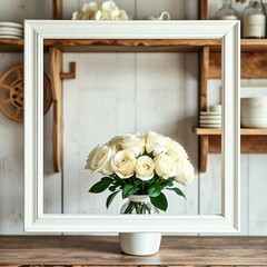 wedding bouquet in the room