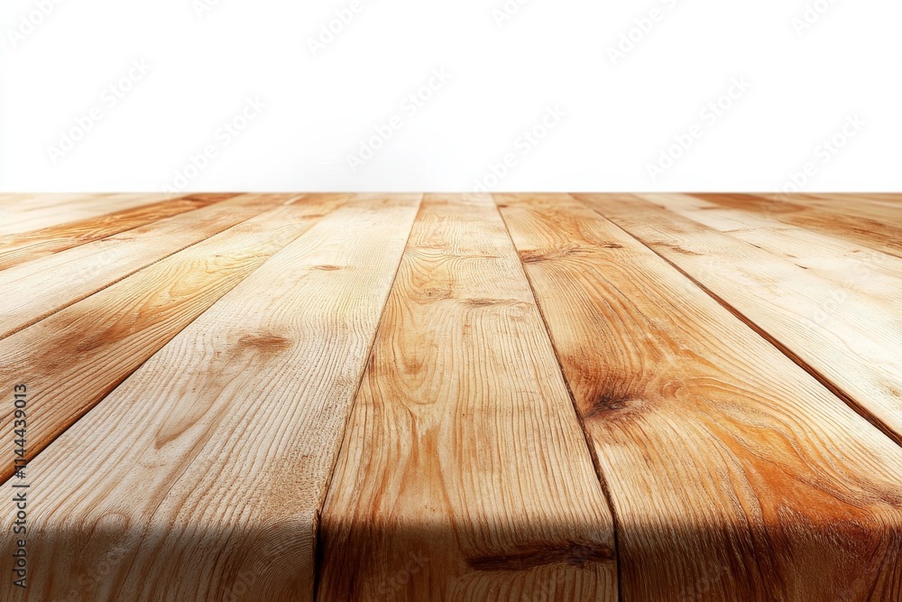 Poster wooden surface with light reflections creating a warm and inviting atmosphere for interior spaces