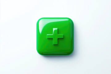 Fototapeta premium Medical emergency icon, showing healthcare and first aid assistance.