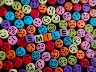 Fototapeta premium pattern with colorful buttons
