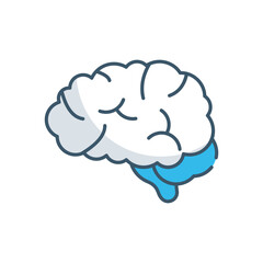 Brain vector icon