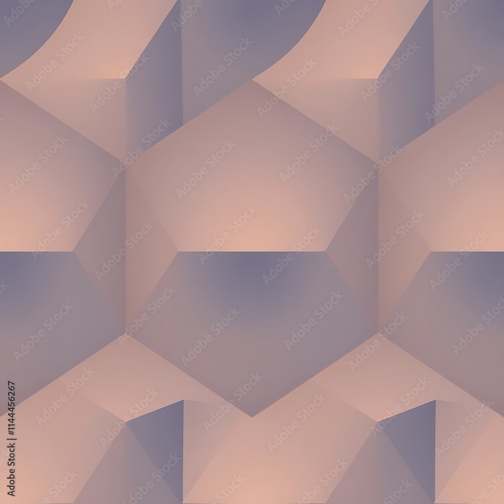 Poster abstract geometric hexagon pattern: a modern, minimalist pattern with a subtle gradient, showcasing 