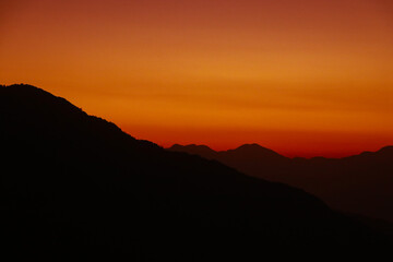 Beautiful Sunset in Nepal | Looks like painting sunset