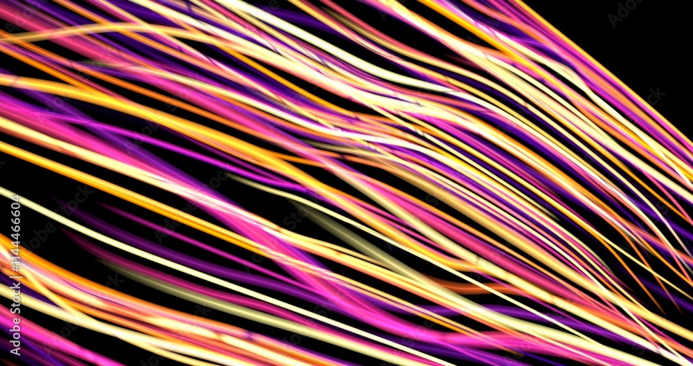 Poster light wave background, 3d Rendering, Abstract Background