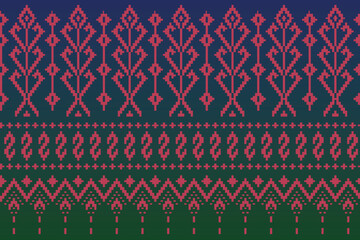 seamless knitted pattern