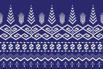 seamless knitted pattern