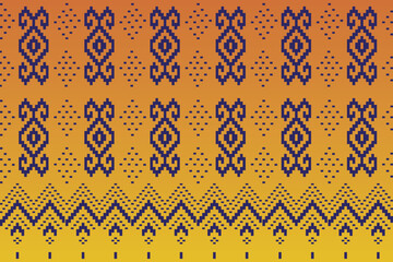 seamless pattern with motifs