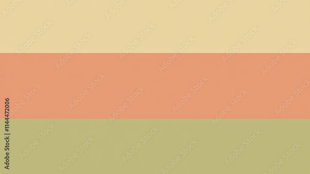 Poster a warm gradient transitioning smoothly from beige to orange with a vector-style soft blur effect for