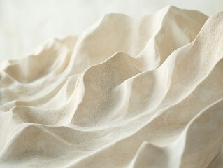 close up of sand dunes with light and shadow