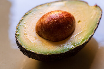 Half Avocado - Fresh and Healthy Ingredient