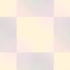 Fototapeta premium Pastel Checkerboard: Soft Hues & Gentle Geometry 