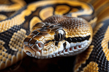 Fototapeta premium close up of a snake