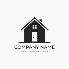 Home logo design, Real Estate, Vector Design  Illustration