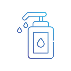 Sanitizer vector icon