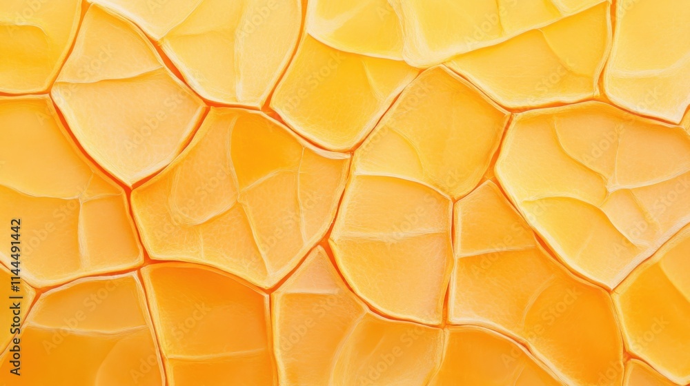 Poster a realistic close-up texture background of dried orange slices, showing their translucent pulp