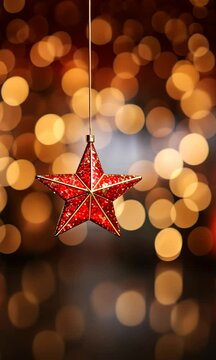 Deux fl&ucirc;tes de champagne p&eacute;tillant entour&eacute;es de boules de No&euml;l dor&eacute;es et guirlandes lumineuses, ambiance festive et &eacute;l&eacute;gante pour c&eacute;l&eacute;brations de fin d'ann&eacute;e no&euml;l et nouvel an