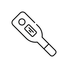 Thermometer vector icon