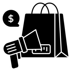 A colored design icon of barcode scan