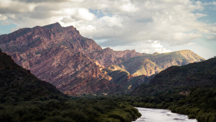 Cafayate in Salta Region Northern Argentina