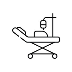 Stretchers vector icon