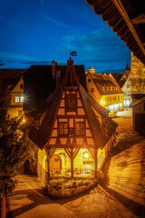 Fototapeta premium Rothenburg ob der Tauber in Bavaria, Germany