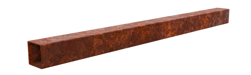 Industrial Pipe Decor: This industrial-style pipe can be used as a unique decorative element or functional piece of hardware.