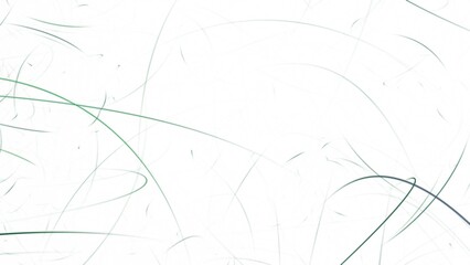 schwungvolle elegante filigrane Linien, dynamisch, kreativ, modern, Ästhetik, Design, Hintergrund, filigranes Muster, geschwungen, Grafik, Technik, weiß grün
