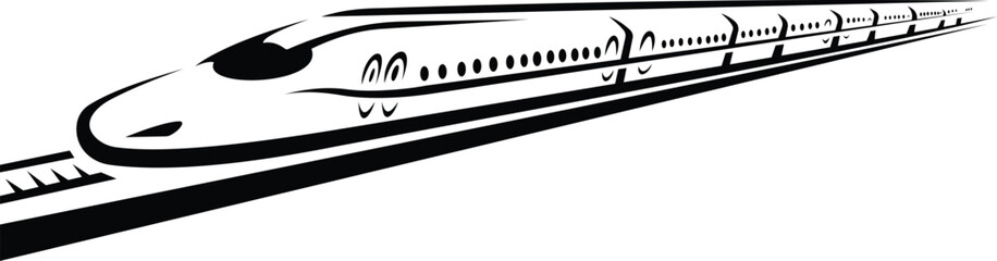 High-speed Bullet Trains design